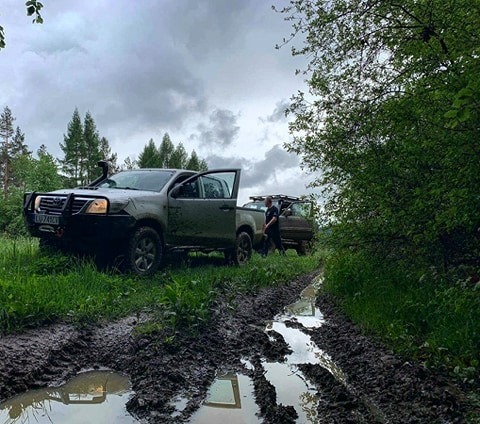 Wyprawa 4x4 off road w Bieszczadach